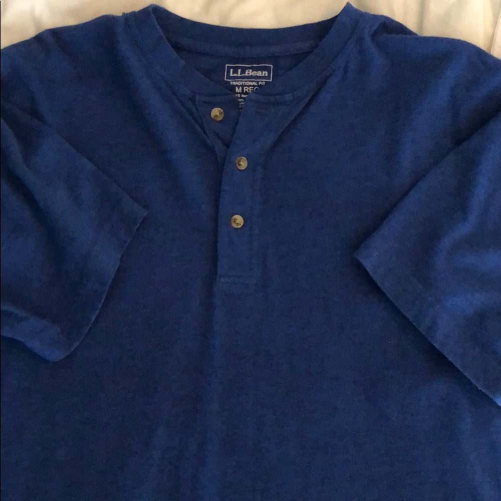 LL Bean Henley Tshirt
